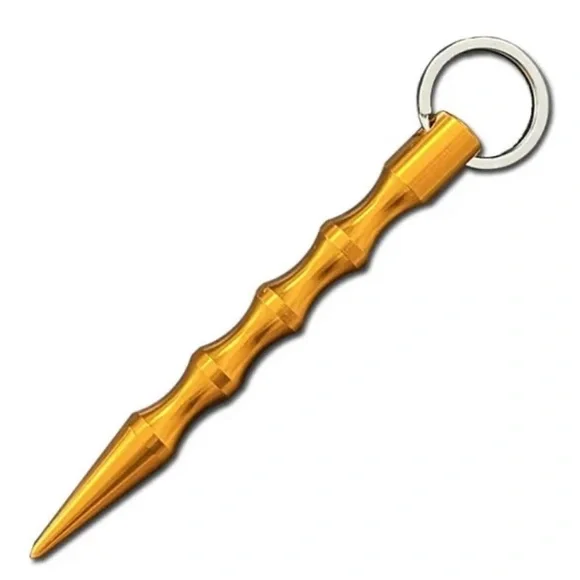 Orange gold self defense keychain - Picture 1 of 1